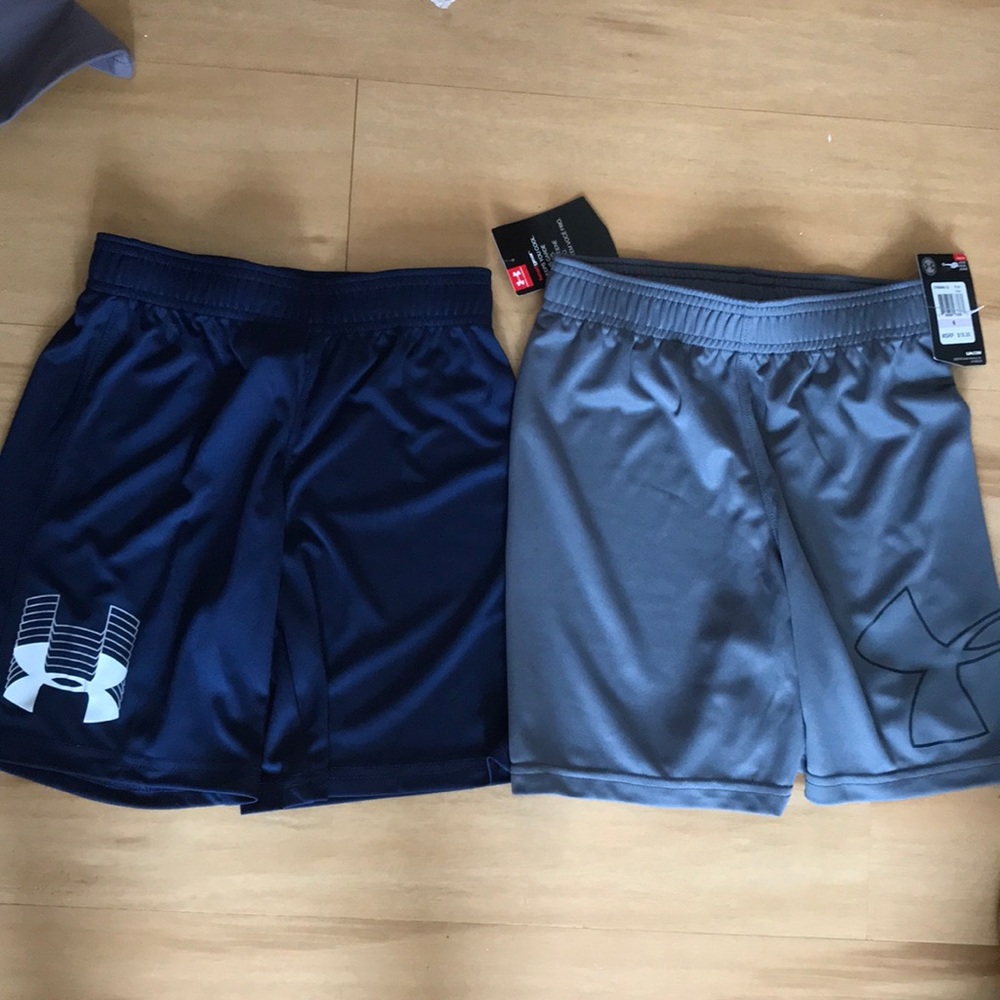 2 under armour shorts